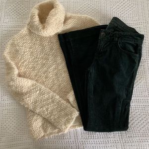 J Brand Black Boot Cut Jeans